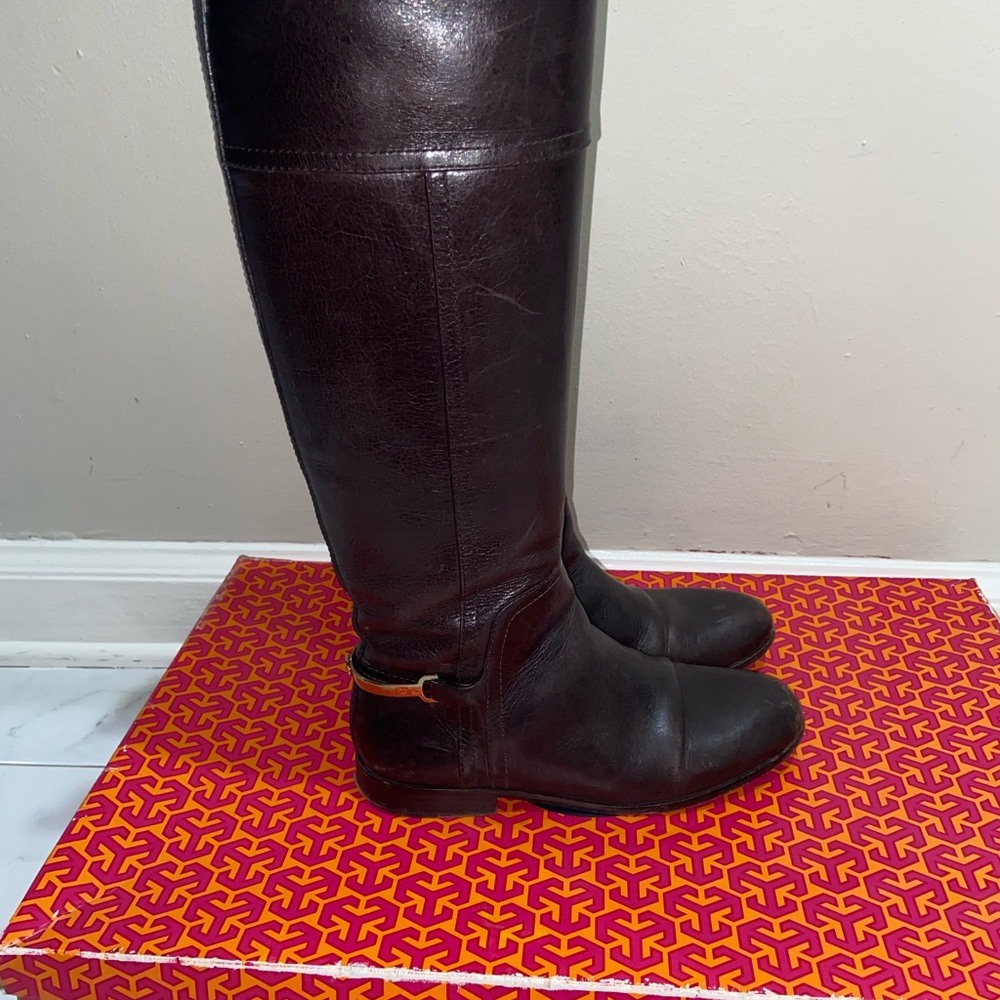 Tory Burch Jess Riding Boots - Picture 4 of 7